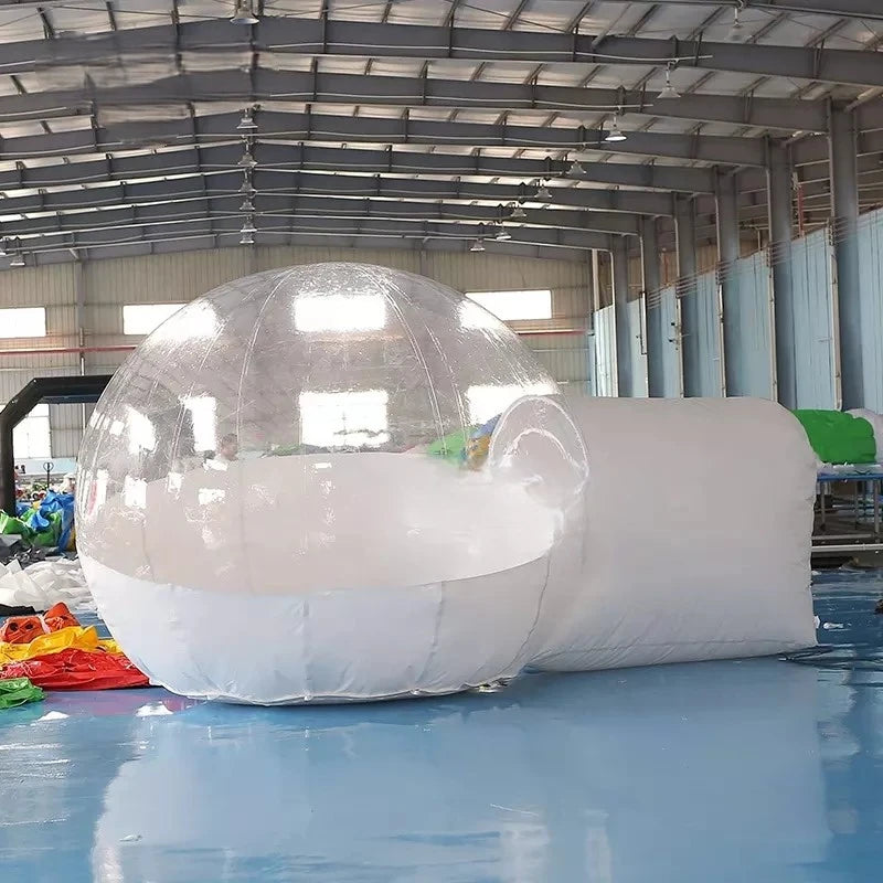 Stargazing Camping Wedding Inflatable Bubble Dome House Tent Transparent Outdoor Dome Tunnel Inflatable Bubble Tent for