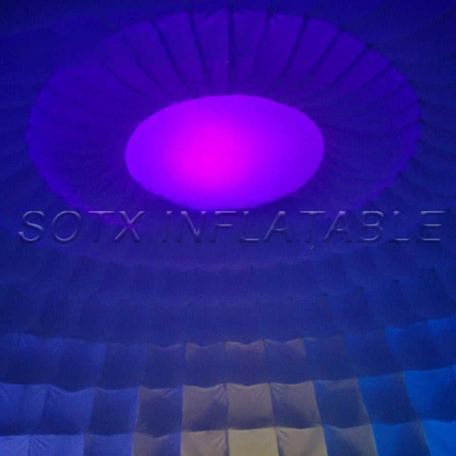 Rental Advertising Large white inflatable dome Tent Large Igloo Inflatable Tent for