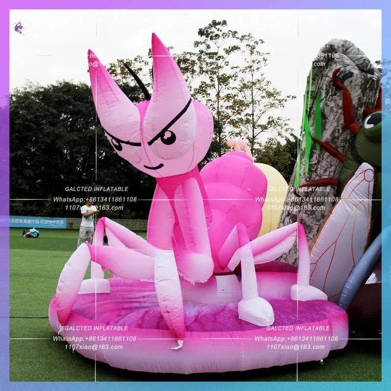 Inflatable Mantis Decorations Personalize 3x3 Meters  Inflated Cartoon Toys Inflatable Toys for Party/Event Decoration