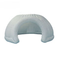 Wedding Show Decoration 6x2.8mH Giant Inflatable Igloo Dome Tent Inflatable Igloo Panorama Dome Tent for Events Party