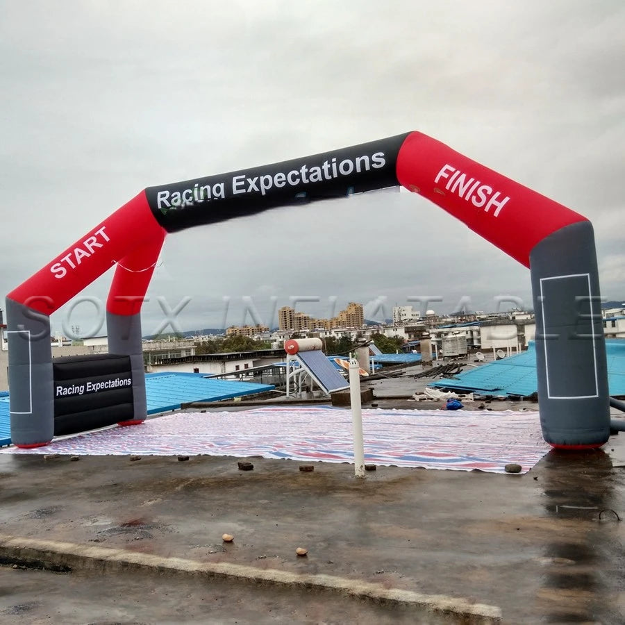 Event Sports Gate 9.5mx5m Custom Inflatable Arch Entrance Inflatable Archway Inflatable Start Finish Line Racing Arch for