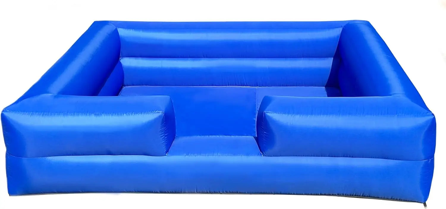 Outdoor Activities Easy To Setup 10FT Ball Pit Inflatable Foam Pit with Built-in Blower, Portable Foam Party Pit for Indoor
