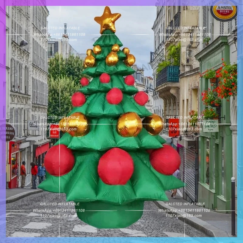 hot selling new giant Custom inflatable Christmas tree,  inflatable Christmas tree for party, stage, store commercial display