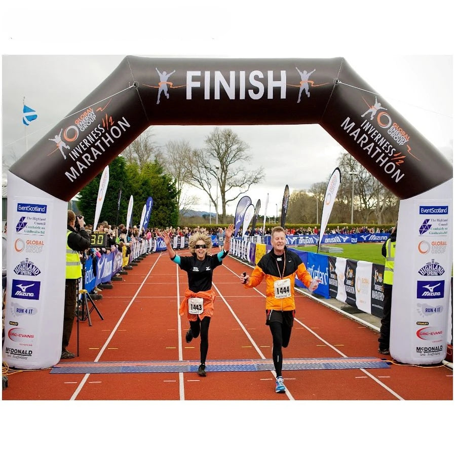 Racing Arch for Sport Event 8m Lx4m W or Custom Inflatable Arch Entrance Inflatable Archway Start Finish Line