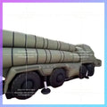 truck transport vehicle for movie Inflatable missile shooting decoration