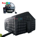 Outdoor Shows Birthday Nightclub Tent Disco Light Portable Black Cube Party Tent Square Gazebo Event Room Company for