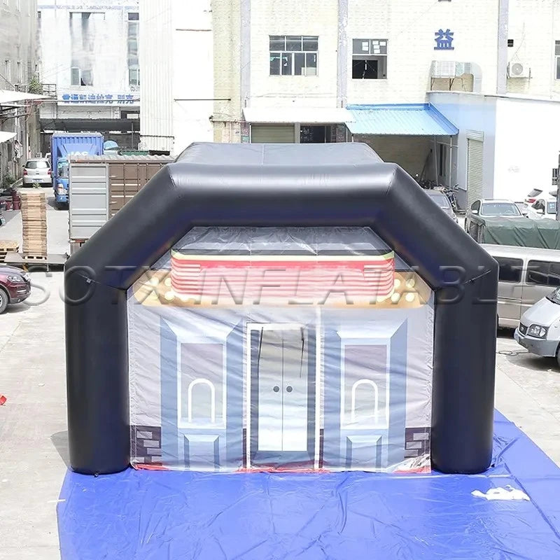 Wedding Show Party Bar Giant Inflatable Disco Nightclub House Inflatable Disco Night Pub Tent with Disco Light for Outdoor