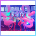 Inflatable Wing Costume 2pcs Colorful  With Led Lights Wonderful Adults Performance Costume For Night Party Entertainment Dance