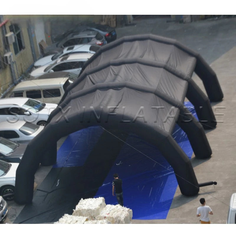 Party Advertising Promotion 12m Giant Inflatable Arch Entrance Outdoor Inflatable Sport Arch Tunnel Tent for Event Wedding