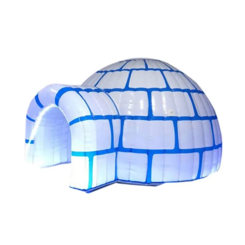 Wedding Show Exhibition Giant Inflatable Dome Tent Inflatable Igloo Dome Tent Marquee Lighting House for Party