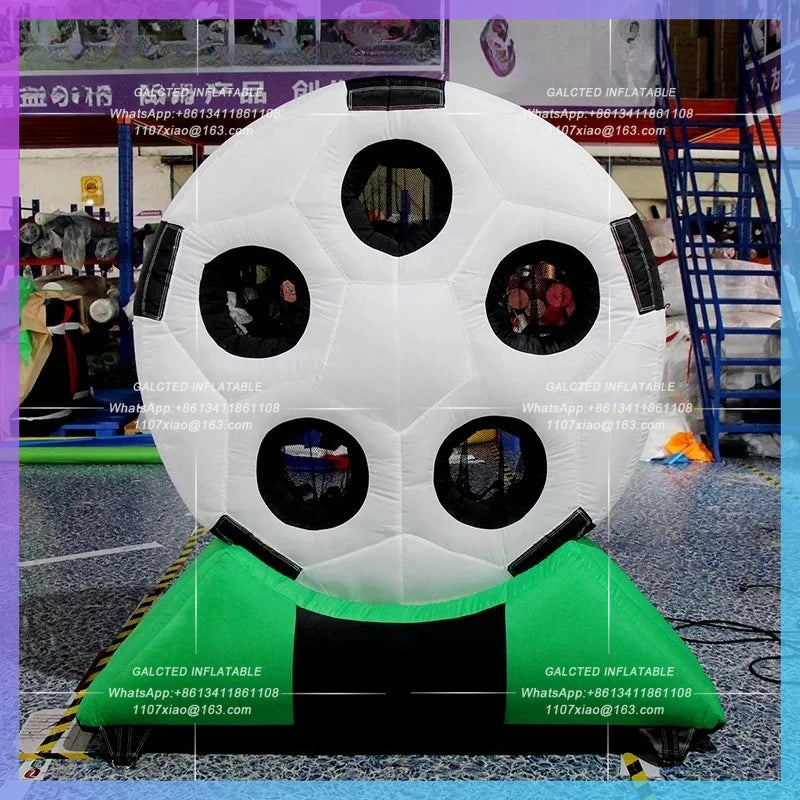 inflatable soccer game / football Inflatable toys customized 2m height oxford  inflatable board toys
