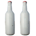 custom order 2m H Advertising Inflatable Beer Bottle For Advertising with movement hand, build in led light and blower to USA