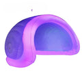 booth tent for events new style beautiful inflatable multicolor LED light blower Luna dome tent ,inflatable bar tent DJ