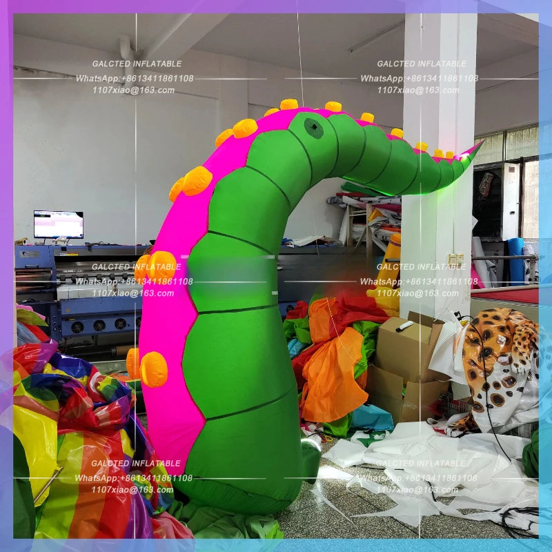 octopus arms Halloween window Giant inflatable octopus tentacles model  decorations outdoor window architectural decorations