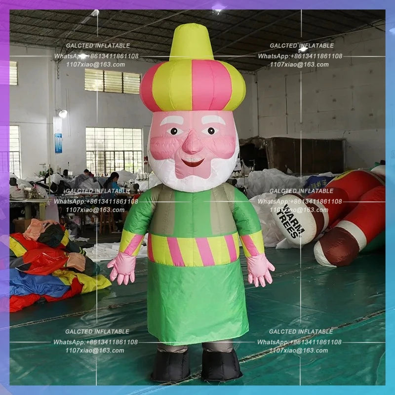 Inflatable Ramadan Cartoon Character Walking Costume Inflatable Toys 2.6 Meters Height  For Party Decoration Toys -BG-C0706