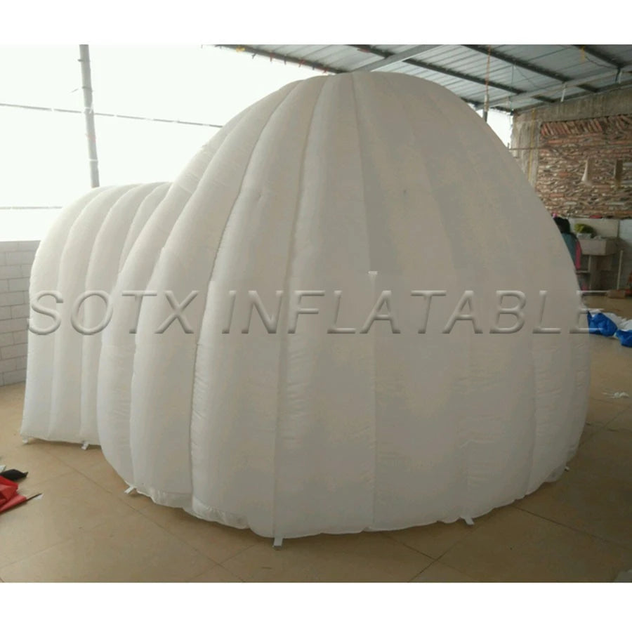 Outdoor Party Activity 2023 Inflatable Kids Igloo Play Tent House for