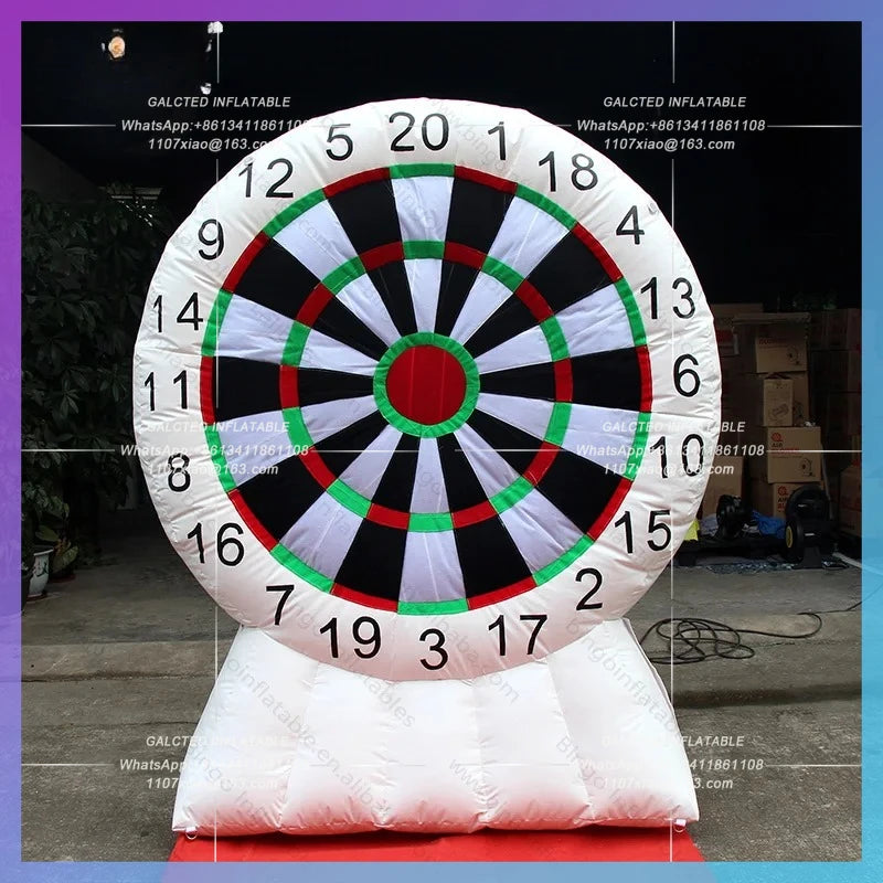 Dart board for event Inflatable Toys 2.2 meters high  / stands type inflatable dart game -toys