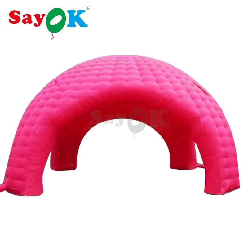 Advertising Promotion Decoration 8mDia. Inflatable Shelter Inflatable Air Dome Garage Tent Igloo Dome Trade Show Booth for