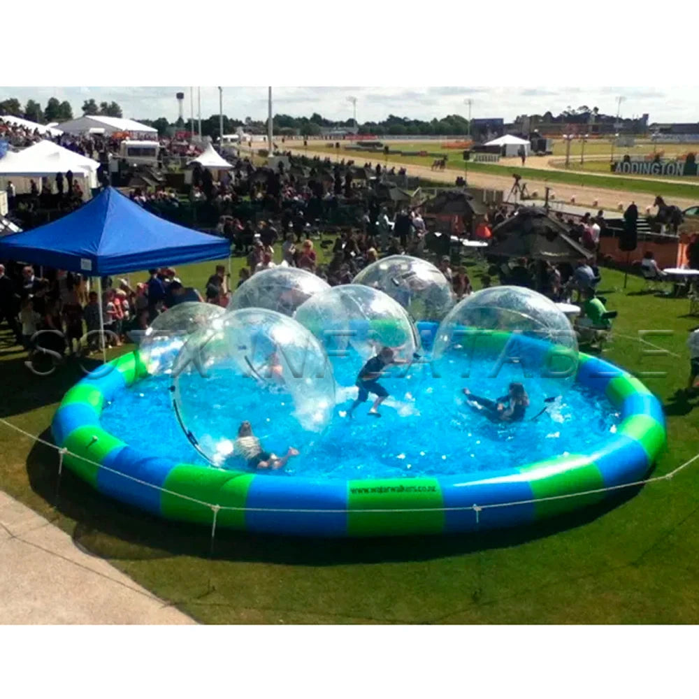 Balls Games Round Large Colorful Inflatable Swimming Pool For Summer Water Walking Balls Fishing Zorb