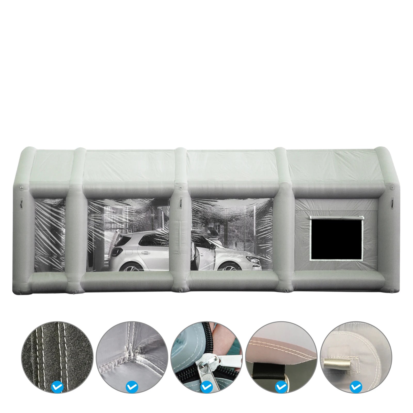 High Quality Portable Car Garage Inflatable Spray Paint Booth Inflatable Tent for Auto Painting and Vehicle Repair Workshop