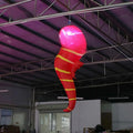 Blower for Bar Concert Club 6.56ftH Giant Inflatable Seahorse Inflatable Seahorse Model with Remote Controller Inner Air