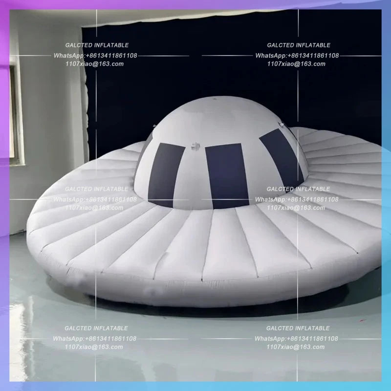UFO Flying Saucer Air Model Inflatable cartoon simulation creative  Science and Technology Festival Fantasy Fantasy space-themed