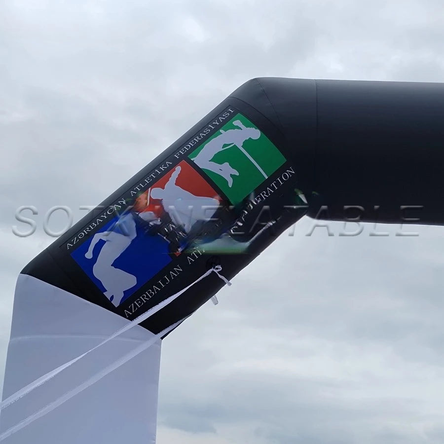 Racing Arch for Sport Event 8m Lx4m W or Custom Inflatable Arch Entrance Inflatable Archway Start Finish Line
