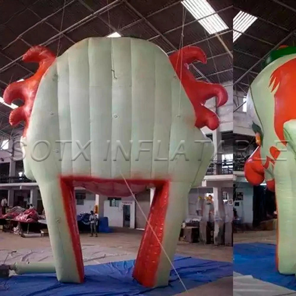 For Advertising Halloween Festival Devil Inflatable Clown Archway Decoration Scary Tunnel Arch