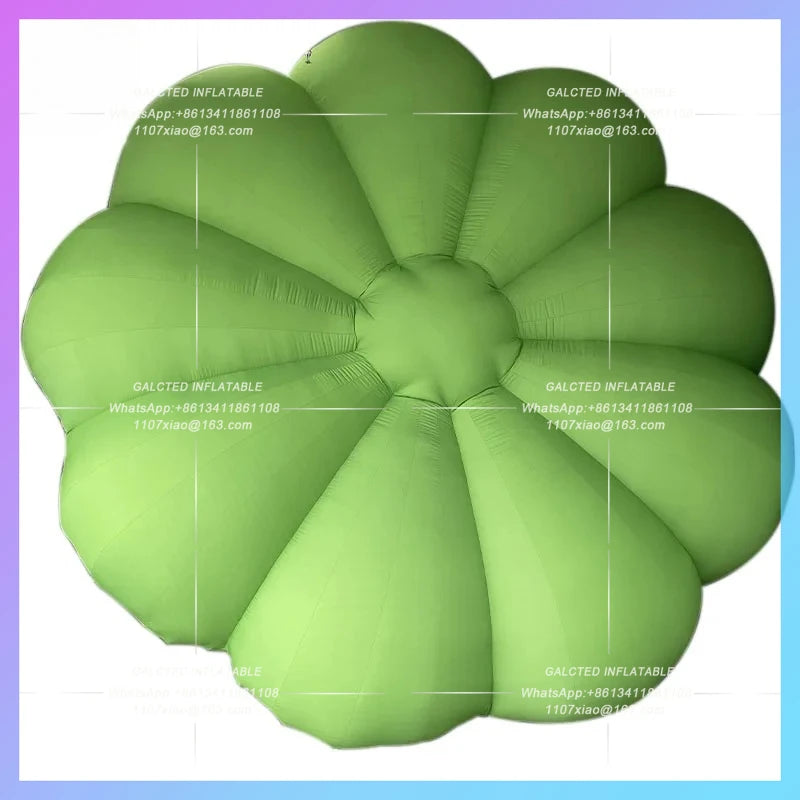 inflatable cartoon aquatic plant Giant inflatable lotus leaf outdoor lighting advertising props in the zoo botanical gardens