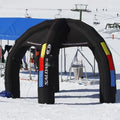 Legs For Party/Activity Popular Business Equipment Black Inflatable Dome Tent 4.5m Diameter Mini Inflatable Spider Tent With 5