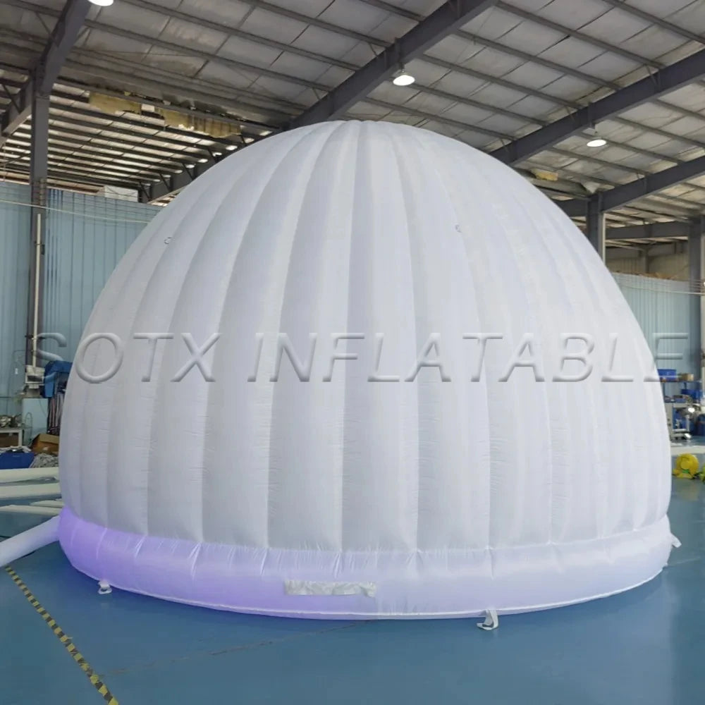 Exhibition Promotion Decoration 6x4mH Giant Inflatable Dome Tent Inflatable Igloo Dome Tent for Advertising Event