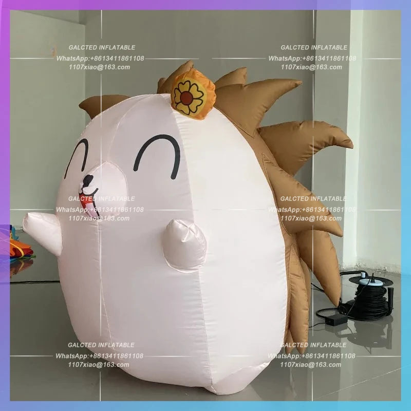 theme park Zoo Pet Festival Pet Inflatable cartoon cute hedgehog gas model Festival corporate mascot custom