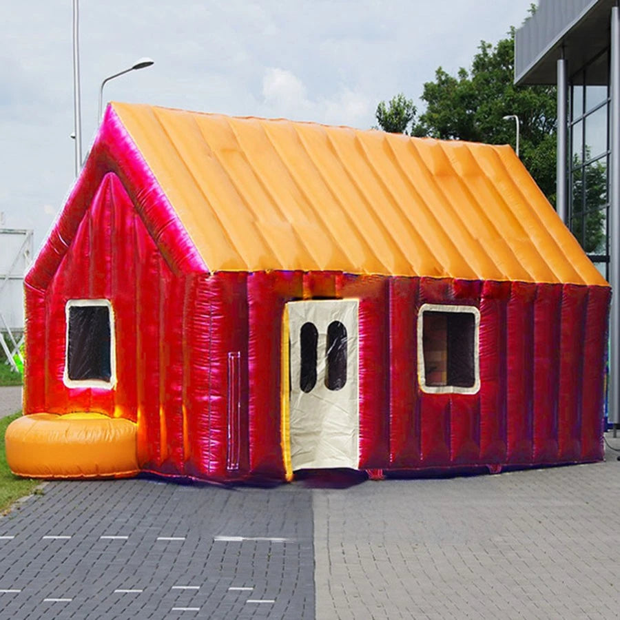 party/outdoor events Beautiful and safe yard Inflatable House for kid play/