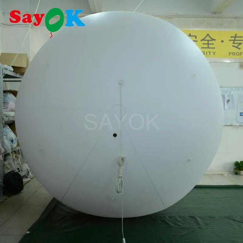 Giant Advertising Helium Balloon PVC Inflatable Balloon with Logo Print for Wedding Party Birthday Promotion Decoration