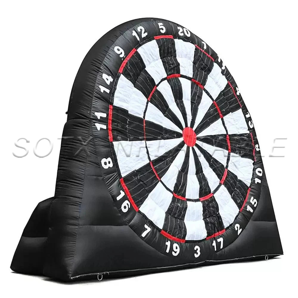Darts For Entertainments Outdoor Games PVC Oxford Inflatable Dartboard Game Sports Kick Set Soccer Target Dart Boards Football