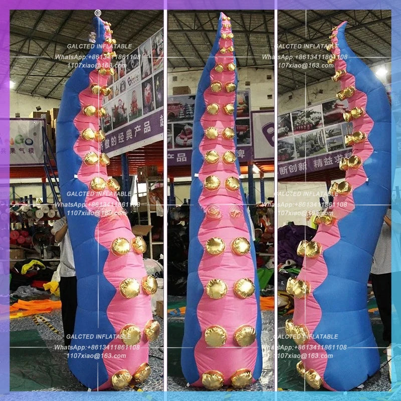 Inflatable Octopus Tentacles Balloons Toys 5 Meters(16.4Ft) High  Inflatable Toys  For Event Party Show Decoration