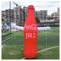 Inflatable Giant Cola Bottle With Blower Giant Outdoor Advertising Event Display For Promotion And Decoration