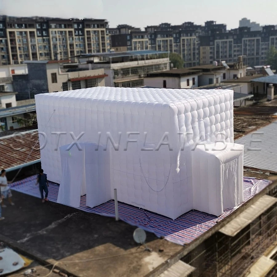 Trade Show Party Toy Tent Inflatable Cube Tent Air Commercial Tents For Business Promotion And Exhibition Gaint Marquee Blow up
