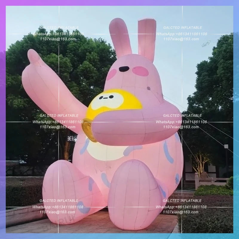 Blow Cartoon activity decorationNew Design Inflatable Rabbit Characters Air