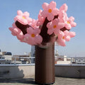 Wedding Party Decoration New Beautiful Giant Standing Inflatable Sakura Flower Inflatable Cherry Blossom Flower Tree For