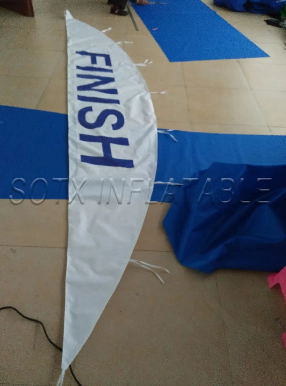 with removable banner 8m W New design round Inflatable start line and finish line arch,curved sport entrance gate