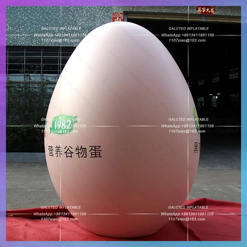 inflatable egg high quality pvc Inflatable Toys 2.5 meters airtight big  material air-sealed air-blown egg inflatable toys