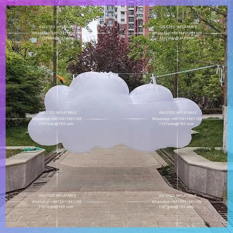 Inflatable cloud advertising model cloud Model Inflatable air cloud with LED light