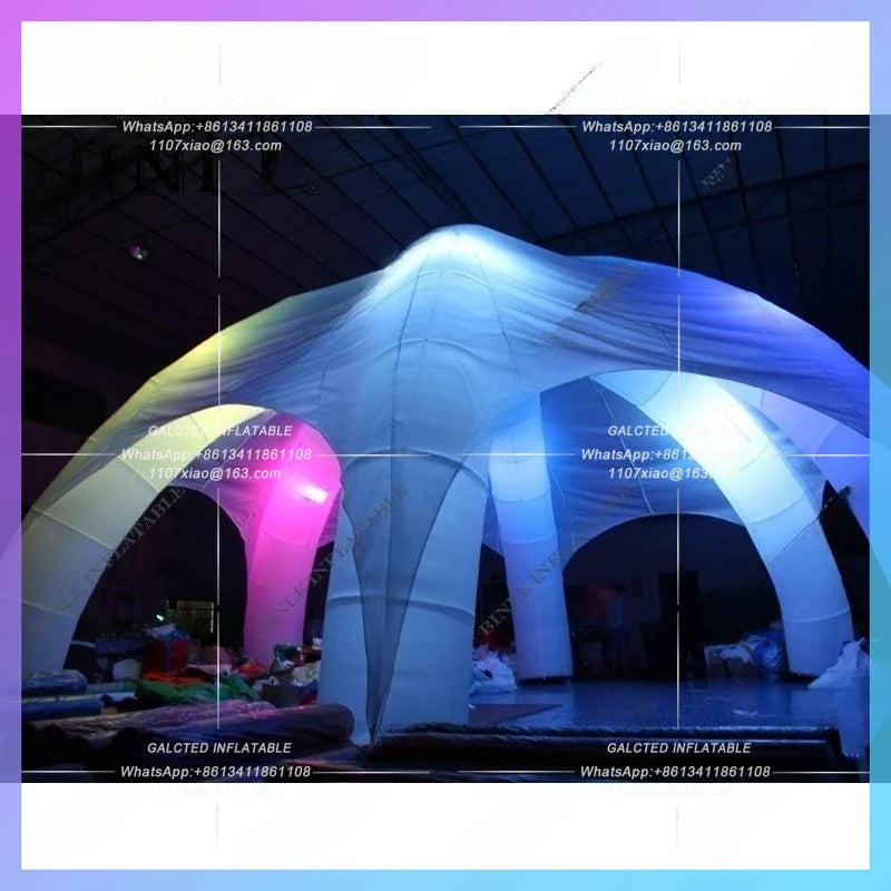 Inflatable Canopy Spider Tent Giant Inflatable Spider Tent Outdoor Air Dome Marquee Advertising For Party Event
