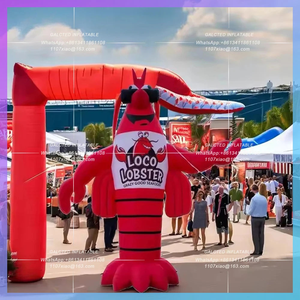 Inflatable Lobster Shrimp,Outdoor Giant Large Inflatable Crawfish For Advertising/ Carnival Festival Parade
