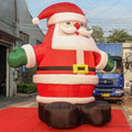 Christmas Old Giant Inflatable Man 4 Meters Tall Inflatable Santa Claus Inflatable Toys for Christmas Decoration