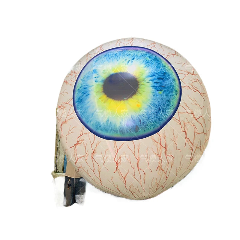 Inflatable Halloween Eyeball Prop - Spooky Decoration with Lights for Bars, Nightclubs, and Themed Events