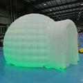 Business Shows Decoration 4m Dia. Inflatable Dome Tent Inflatable Igloo Dome with Air Blower for Events Party Wedding