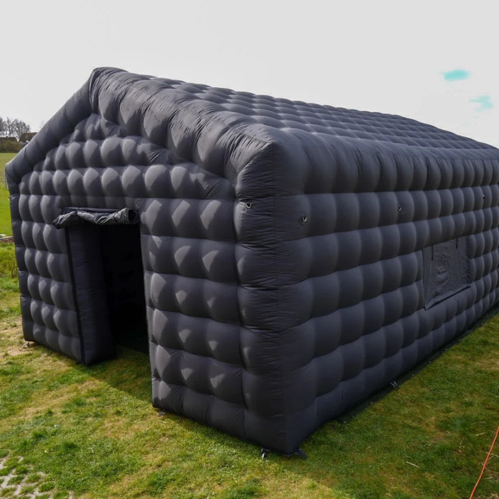 Outdoor Shows Birthday Nightclub Tent Disco Light Portable Black Cube Party Tent Square Gazebo Event Room Company for