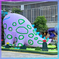 children's theme park music Inflatable cartoon graffiti creative dinosaur gas model festival lighting atmosphere